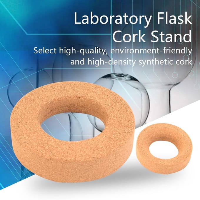 Laboratorium Synthetische Kurk Ringhouder voor Rondbodemkolf 110mm