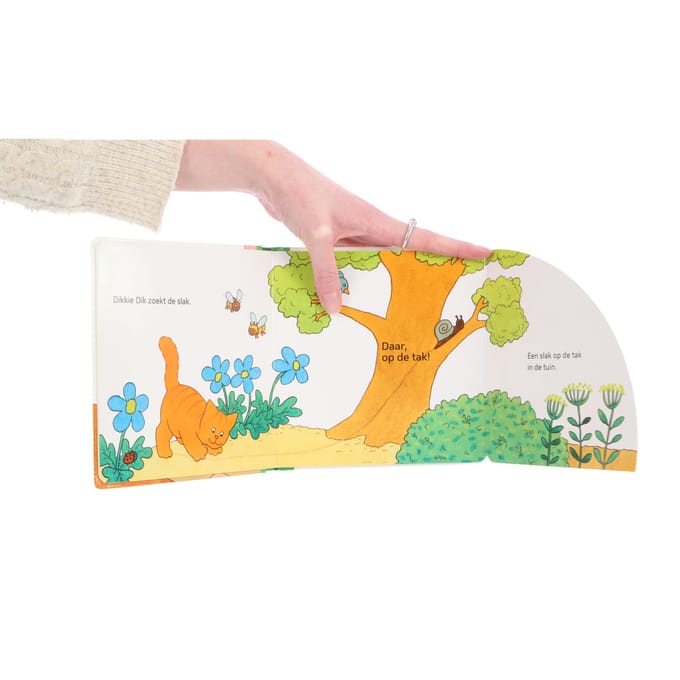 Top1Toys Dikkie Dik In de tuin - Kinderboek (2 - 4 jaar)