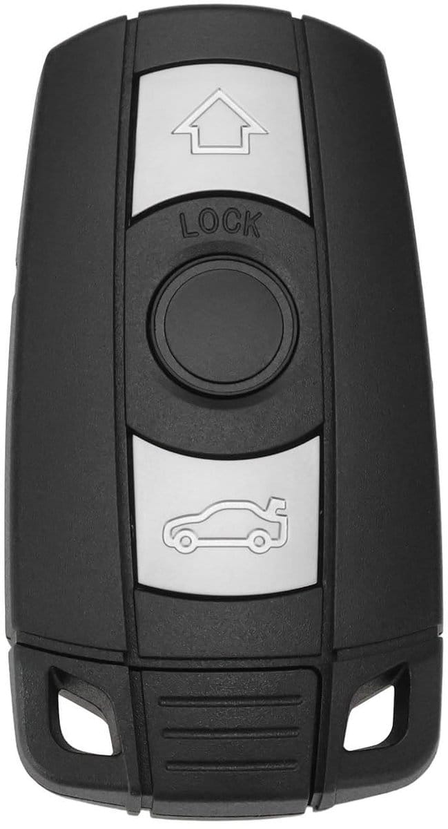 Dailygoods - Smart Sleutelhoes voor BMW E-serie - 3 Knoppen Vervangingscase