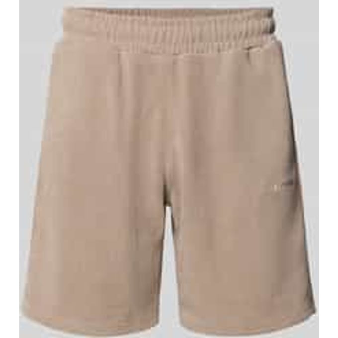 relaxed fit korte broek met structuurpatroon model 'Lagos'