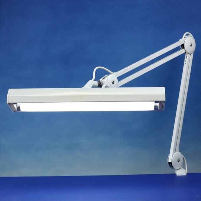 Model Craft Loeplamp - 8005LED Lightcraft Compact LED Task Lamp with Dimmer Hobby verlichting