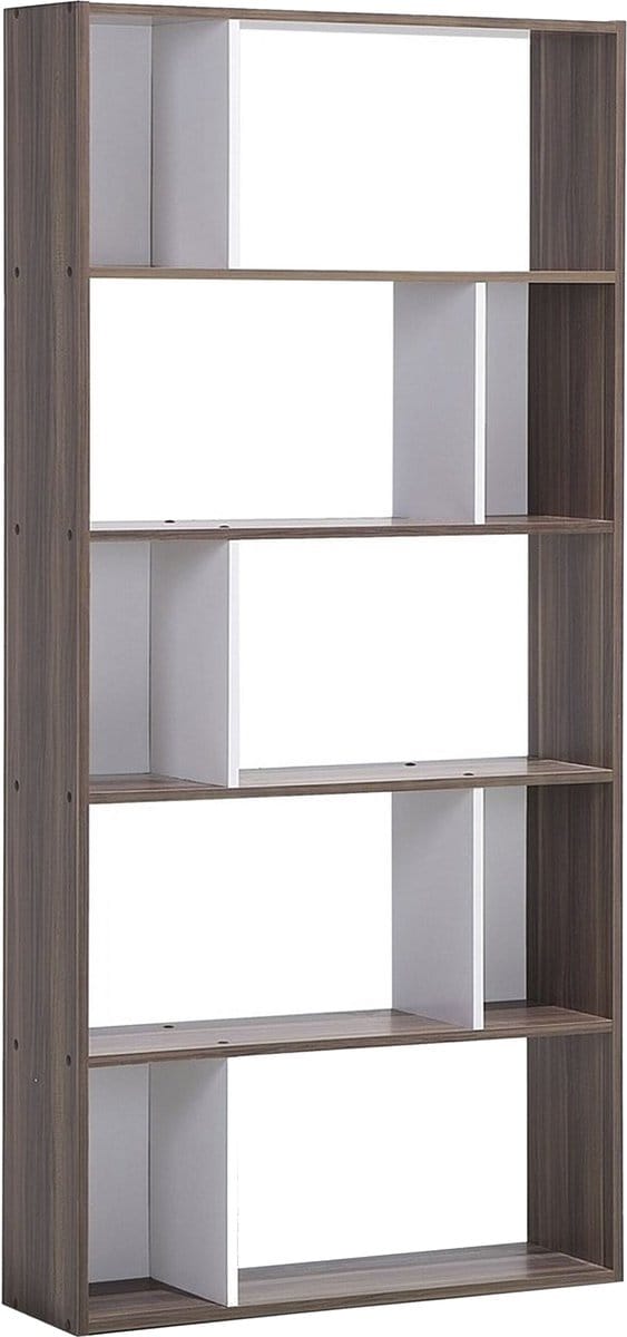 ORILLA - Boekenkast - Donkere houtkleur - MDF