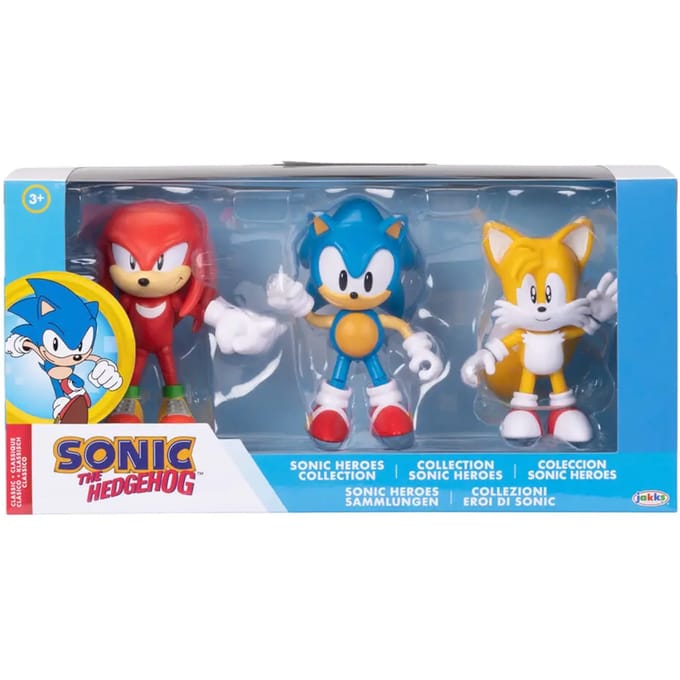 Beeldje Jakks Pacific Sonic the Hedgehog Classic (x3)
