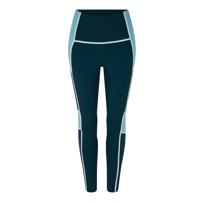 Reebok Dames/Dames Lux Skinny Hardlooplegging (Bosgroen)