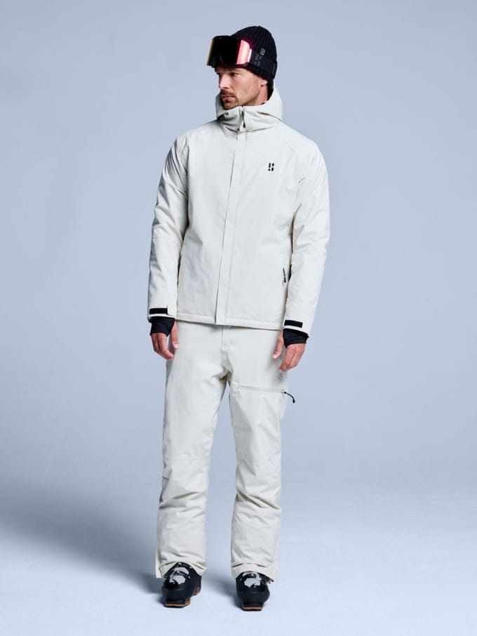 Poederbaas Skibroek Heren - Arctic 2L Insulated - Stone - Maat S