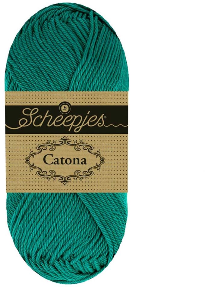 Scheepjes Catona 50 gram - 94 vintage teal - Katoen Garen