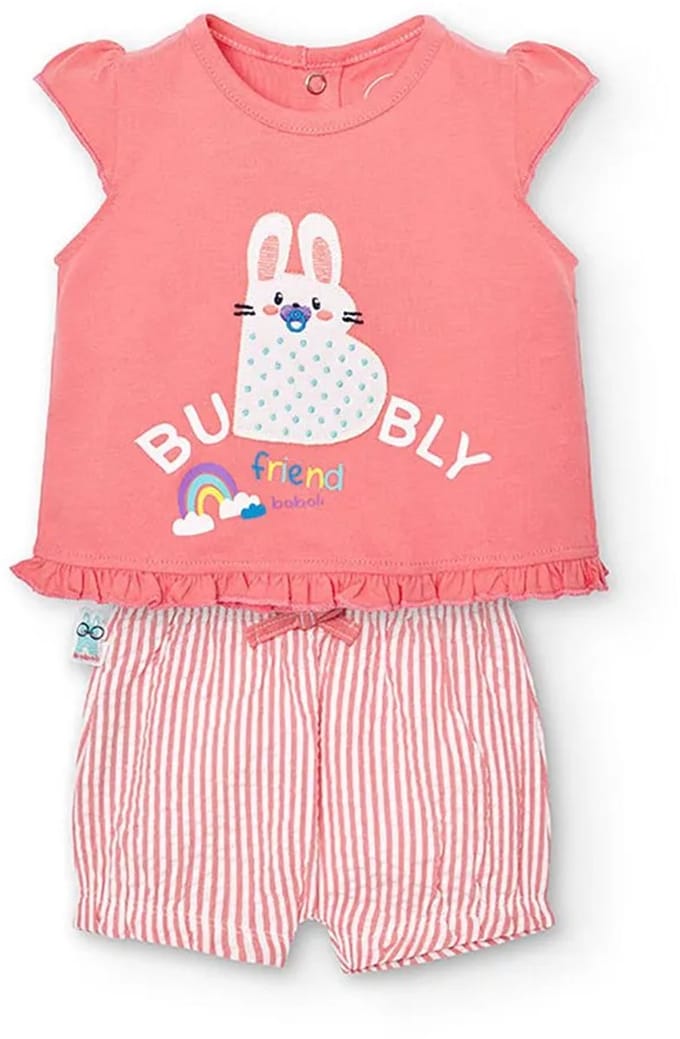 Boboli 118022 Set Roze 1 Months Jongens,Meisjes