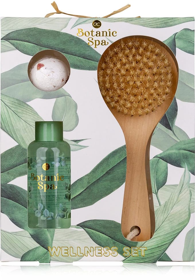 Accentra - botanic spa - badset - douchegel - badbruisbal - cadeauset