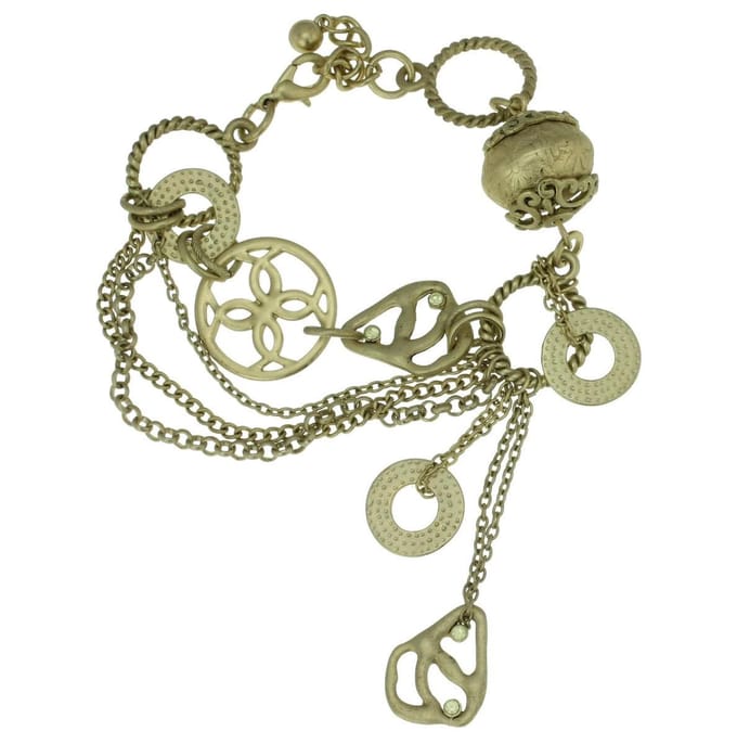 Behave Mat-goud-kleurig armbandje