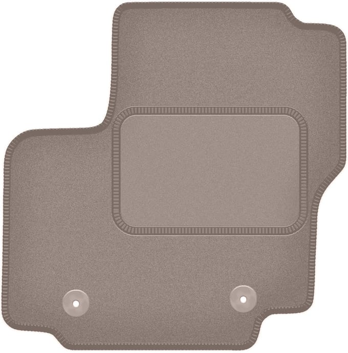 Beige bestuurdersmat voor: Ford Galaxy MK2 7-zitter (2006-2011)