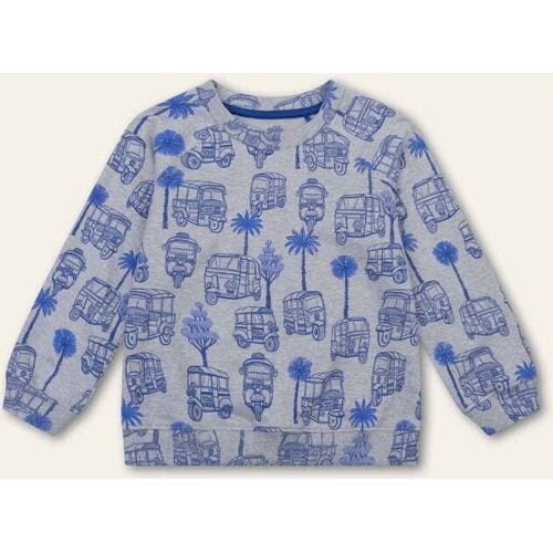 Oilily Hutt Sweater- maat110/5yr Forged Iron
