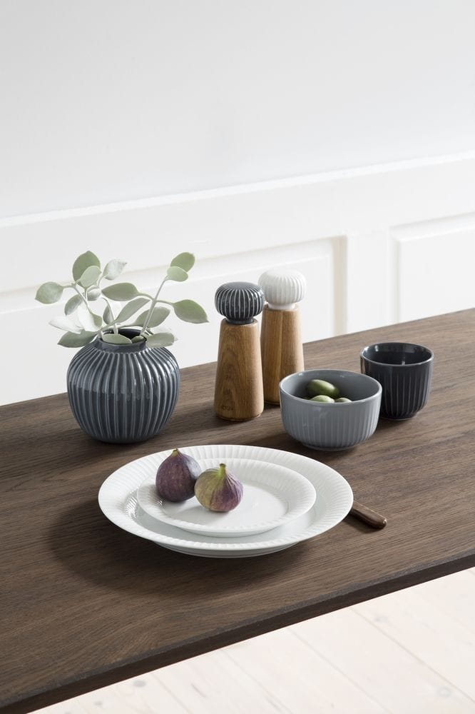 Kähler Design - Hammershøi Vaas - antraciet - Hoogte 25 cm - 4 - 6 Wochen