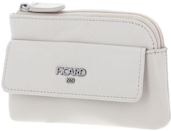 PICARD Leren sleutelgeval Bingo Key Case Cream crème