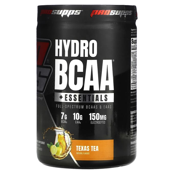 ProSupps, Hydro BCAA, Thé glacé du Texas, 15,6 oz (441 g)