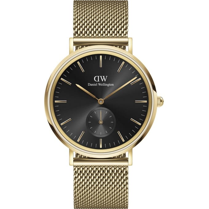 Daniel Wellington DW Watch Classic Multi-Eye Evergold Onyx 40mm Gold