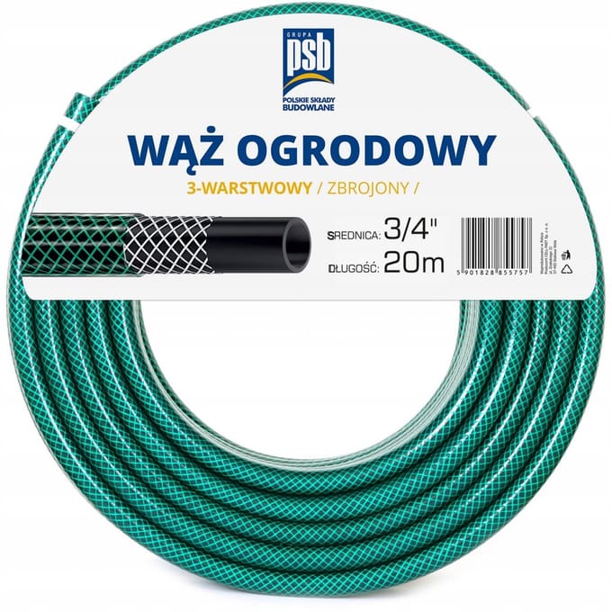 Cellfast Economic Serie - Tuinslang - 3/4 Inch - 20m - Drie Lagen - UV Bestendig