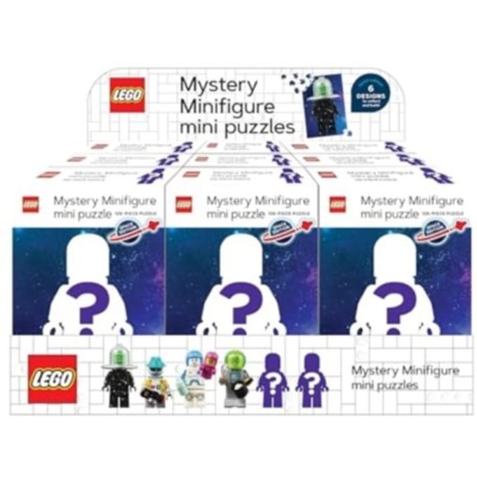 Lego Mystery Minifigure Puzzles Space Edition 12 Copy Cdu - LEGO