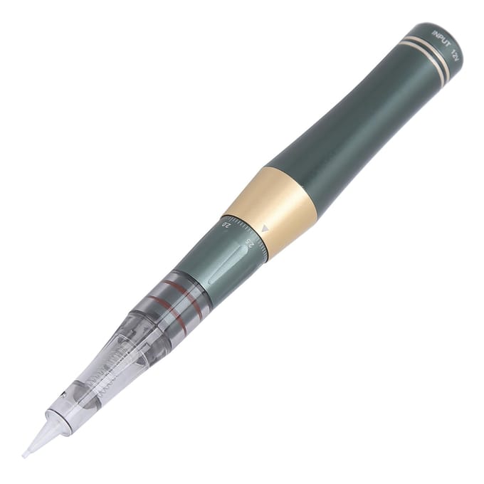 Patroonnaald Microblading Pen Professionele Wenkbrauw Eyeliner Tattoo Pen Machine 100‑240V US Stekker US Plug black