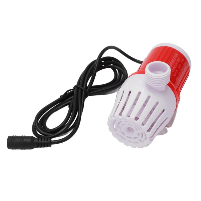 Boosterpomp Watercirculerend Borstelloos 1200Lh 20W DC12V voor Visvijver Aquarium