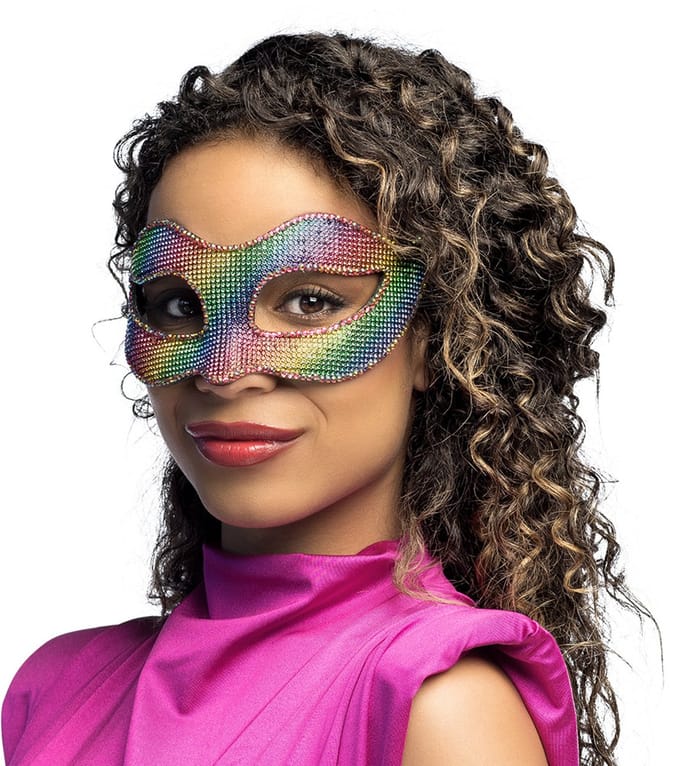 Boland - Masker Prisma Multi - Volwassenen - - Pride - Gala - Gemaskerd bal