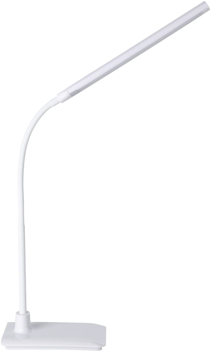 EGLO Laroa Tafellamp - Bureaulamp - LED - 48 cm - Wit - Dimbaar - Kantelbaar