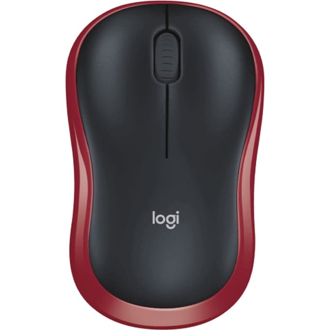 Logitech M185 - Draadloze Muis - Rood