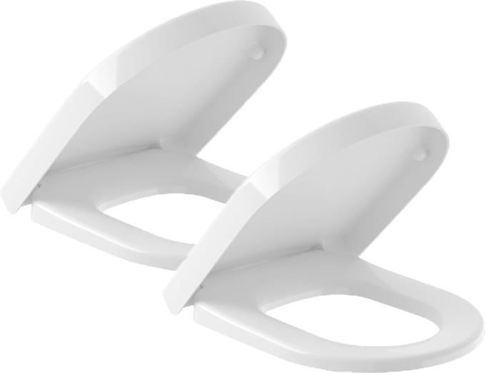 Villeroy & Boch Subway 2.0 closetzitting - quickrelease - softclose - set van 2 - wit