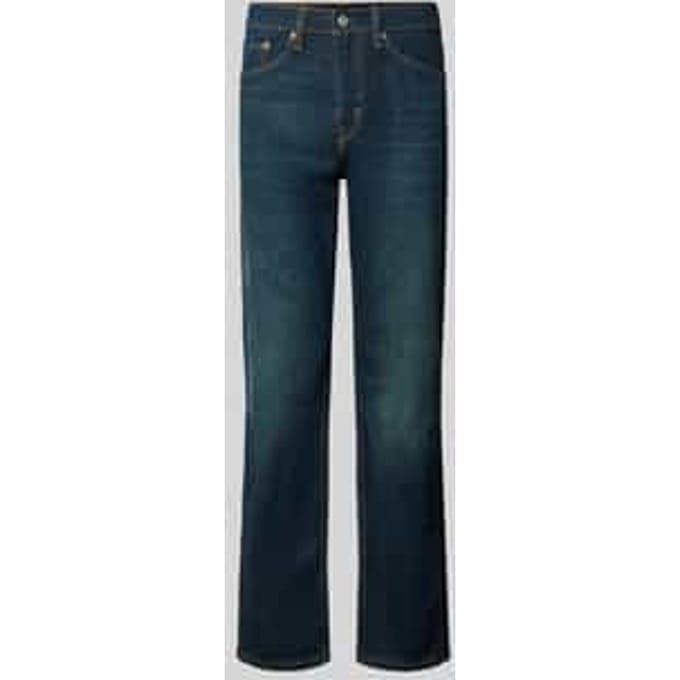 straight fit jeans van katoenmix model '505®'