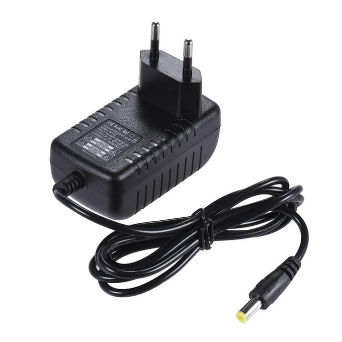 9V 1A voedingsadapterconverter voor gitaarbaseffect 100 ~ 240V ingang EU-stekker EU Plug gray