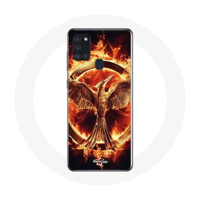 Coque Samsung Galaxy A21S Hunger Games Film Logo