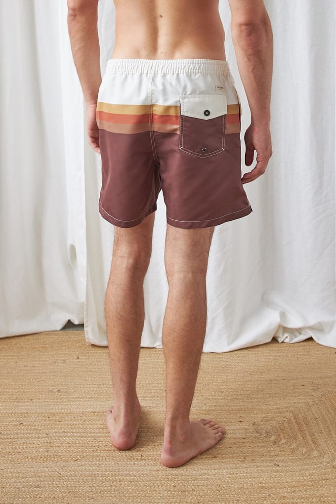 TWOTHIRDS Grevy - Earth Tones Größe: S | Badehosen Outlet | Herren | Braun