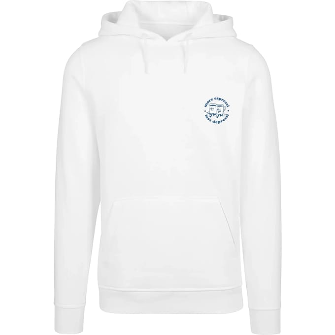 Mister Tee - More Espressi Hoodie/trui - L - Wit