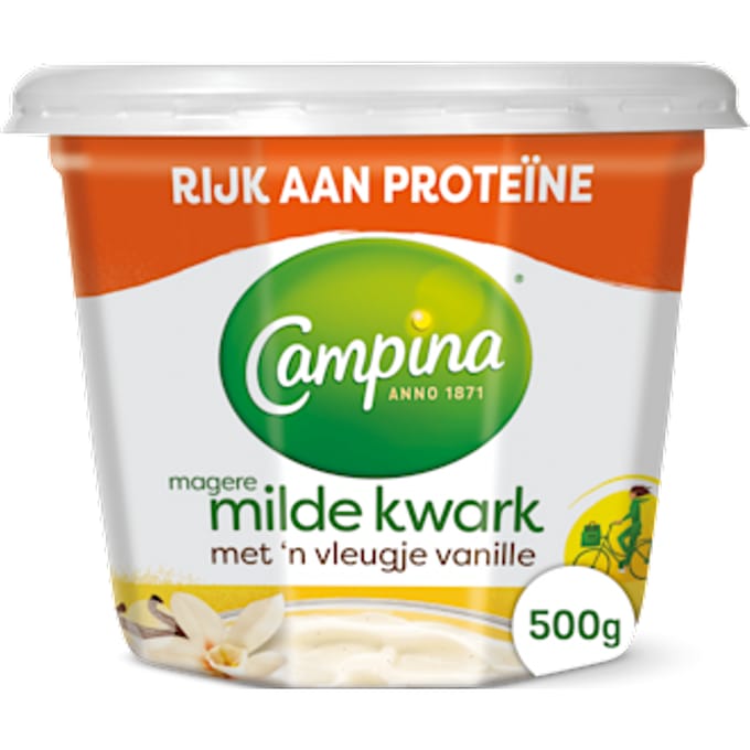 Magere kwark vanille