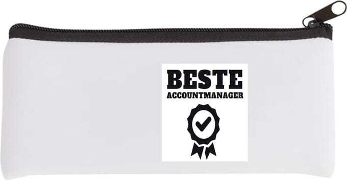 Akyol - beste accountmanager Etui - Moeder - mama - moederdag - 20 bij 9 cm