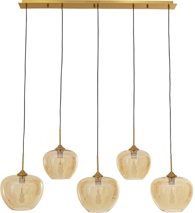 Hanglamp Sphere 5 amber Kare Design