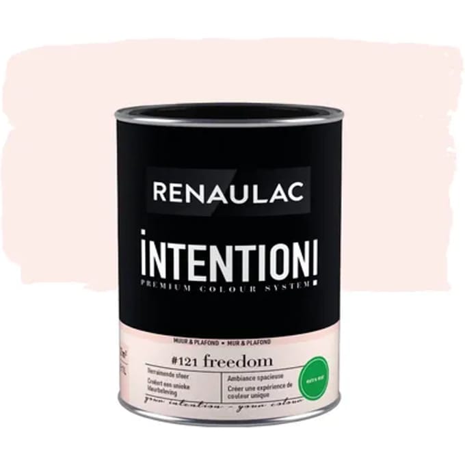 Renaulac Intention Muurverf - Extra Mat - Freedom - 1l