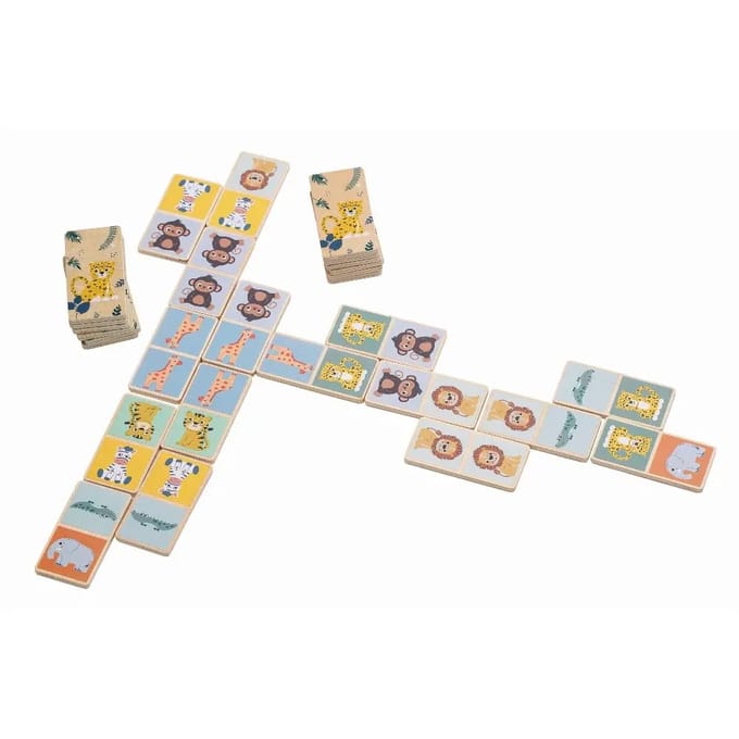 Educatieve domino spellen FreeON Free 2 Play Safari