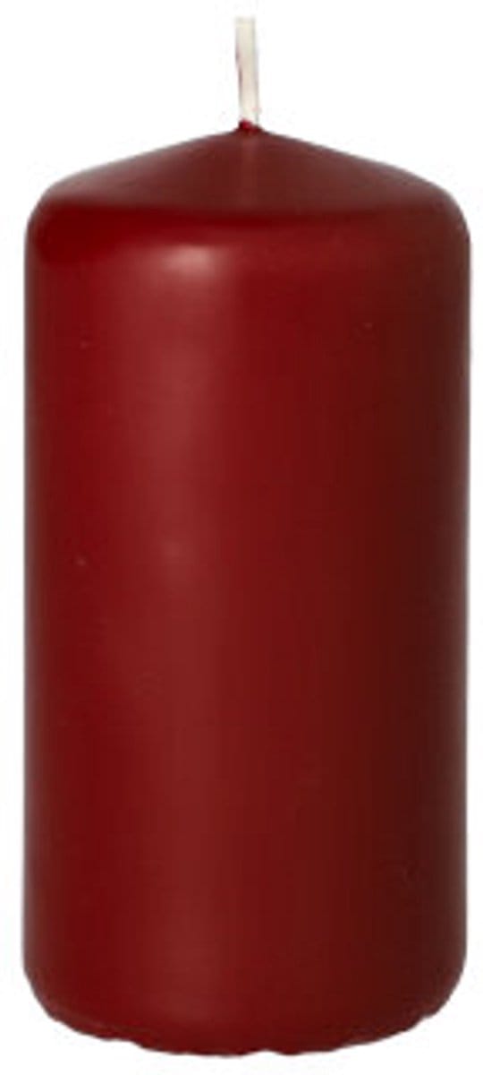 Stompkaars Ø 50 mm · 100 mm bordeaux