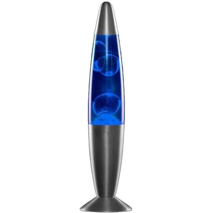 Lampe à lave (lampe de table) - CELLUSTOP - Vintage - Bleu - Rétro - Classe A+++