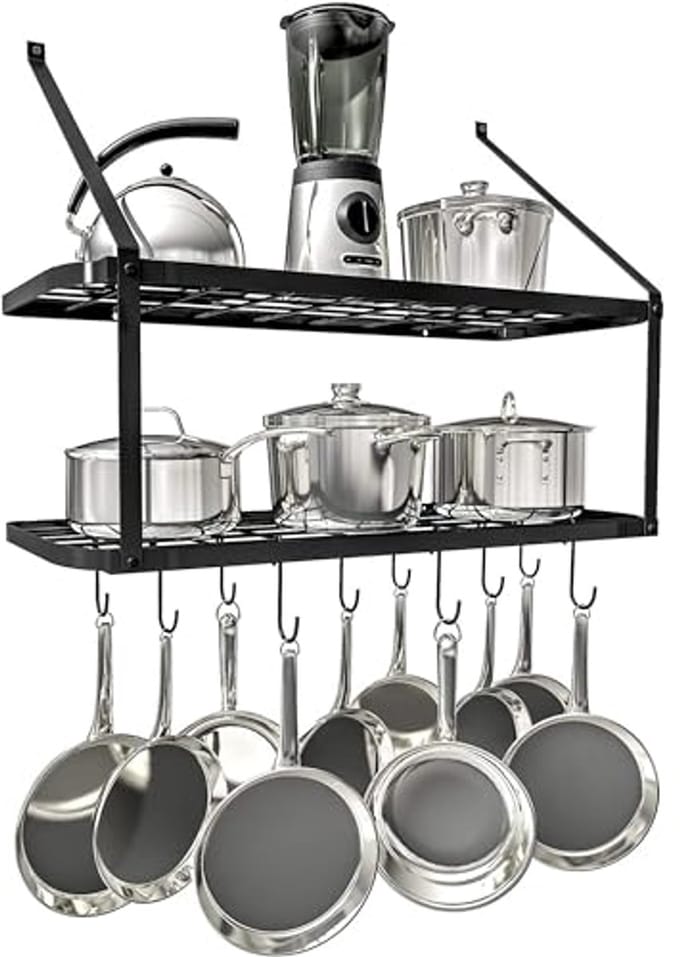 Keukenrek Hangend - Wandrek - Organizer - Keukenmodule
