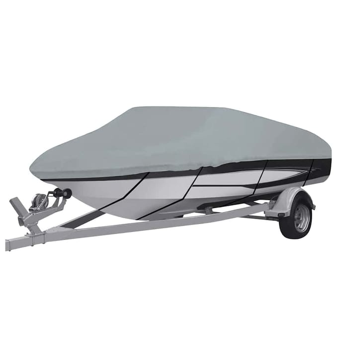 vidaXL - Bootzeil - 440x180x40 - cm - grijs