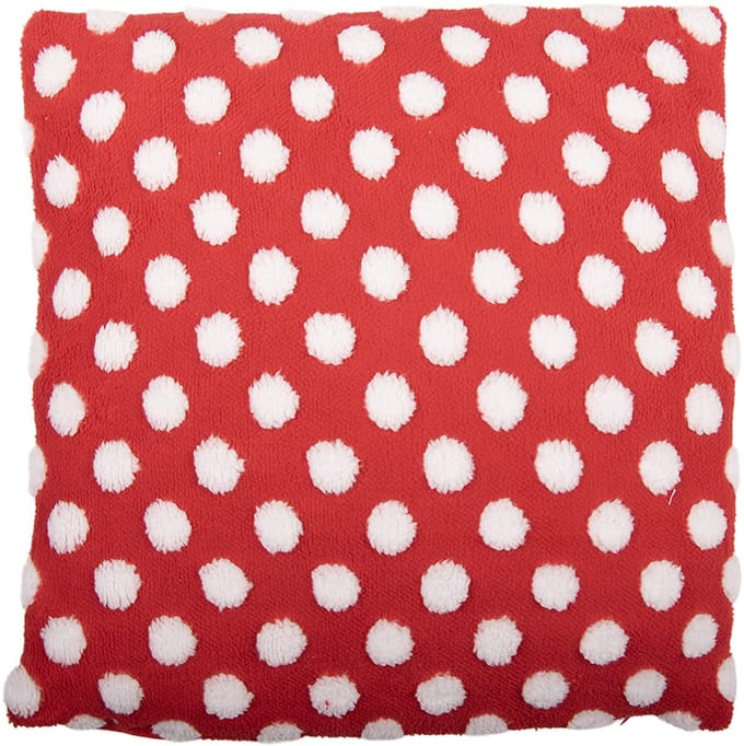 Clayre & Eef Sierkussen 45x45 cm Rood Polyester