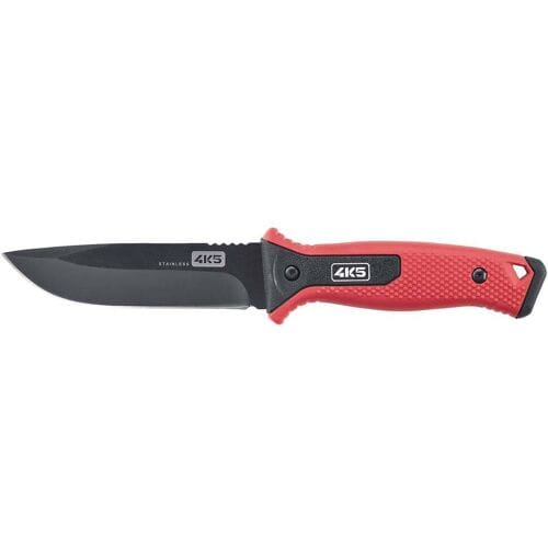 4K5 Tools TK 200 Fixed Drop Knife 600.200A Messenslijper Rood, Zwart
