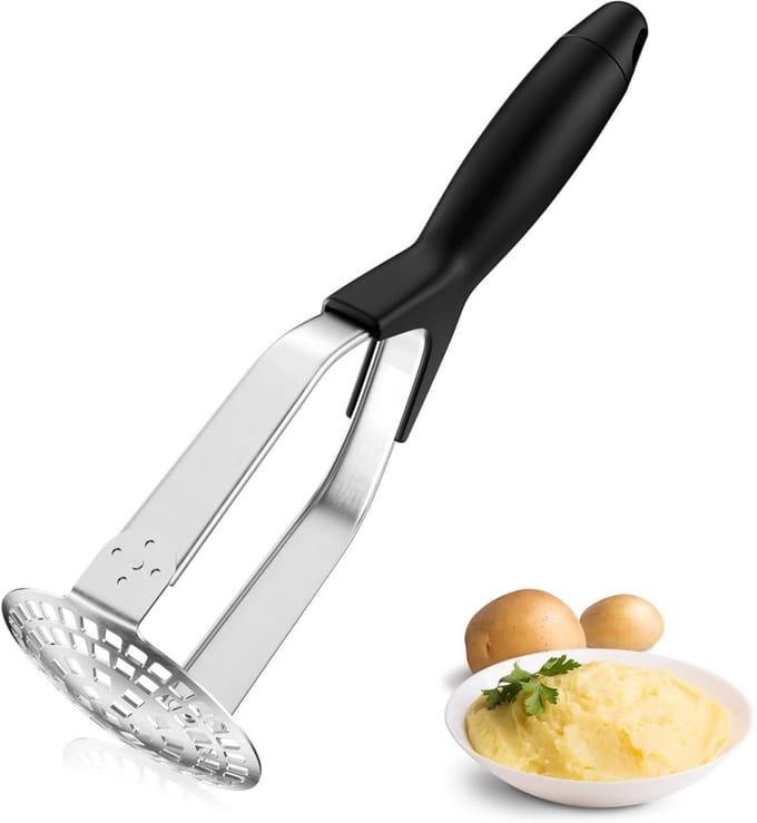 EXCITAT Stamper - Aardappelstamper - Antislip handvat - Opvouwbaar - Geschikt voor fruit en groenten