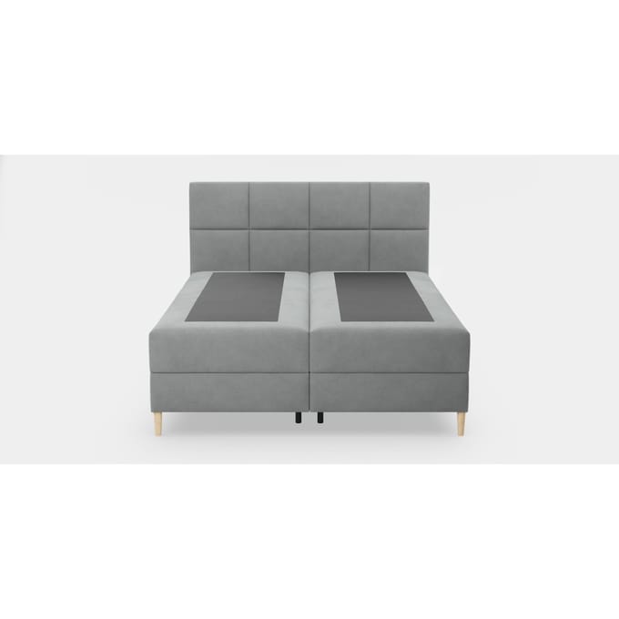 Boxspring Quadro velvet met opbergruimte 180 x 200 cm | NADUVI Collection