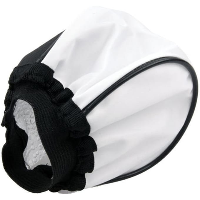 Draagbare Universele Doek Zachte Flits Bounce Diffusor Softbox white