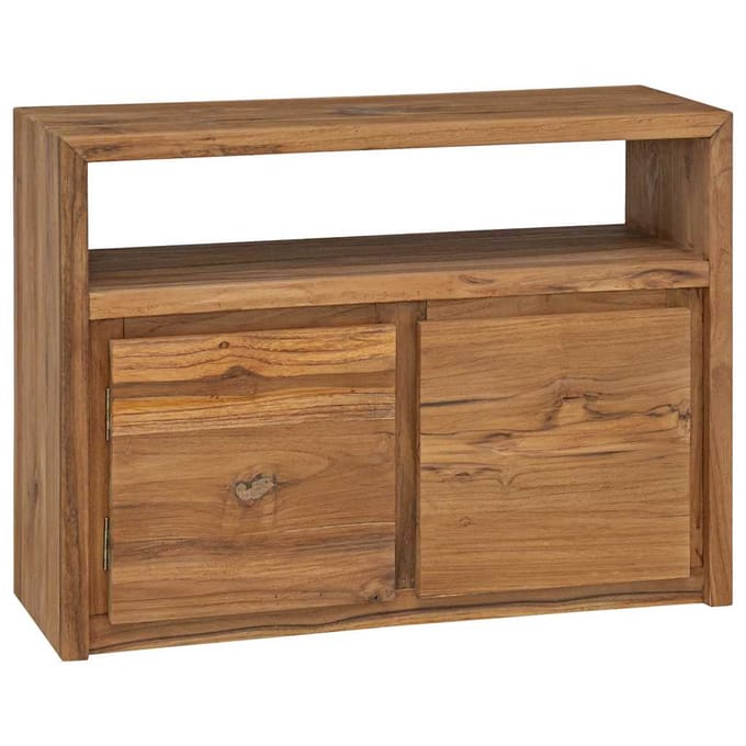 vidaXL - Dressoir - 80x30x60 - cm - massief - teakhout