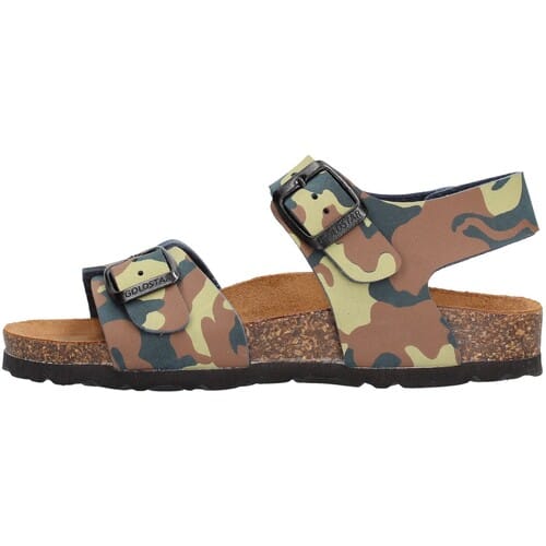 Platte sandalen Gold Star -