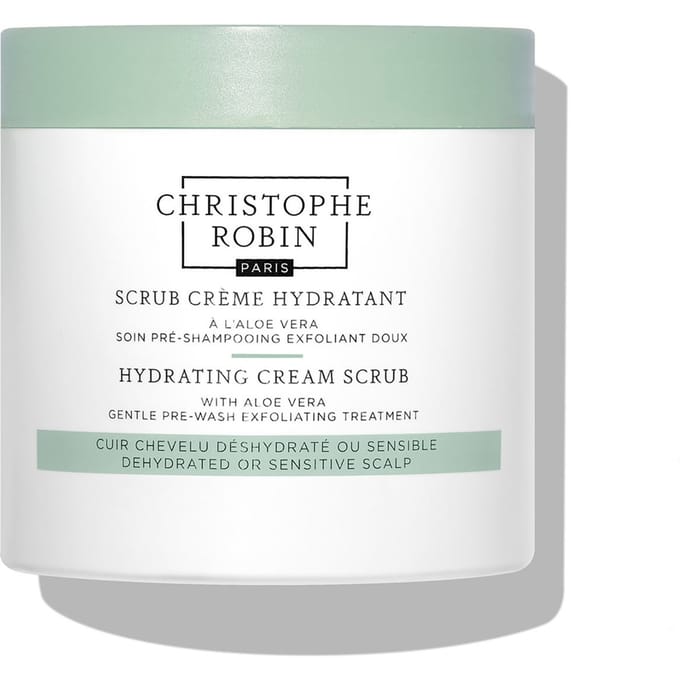 Christophe Robin Scrub vochtinbrengende crème met aloë vera 250 Crème
