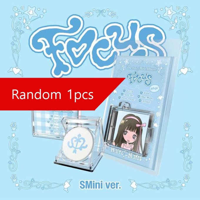 SMini Ver Hearts2Hearts 1e Mini Album FOCUS No POB Random